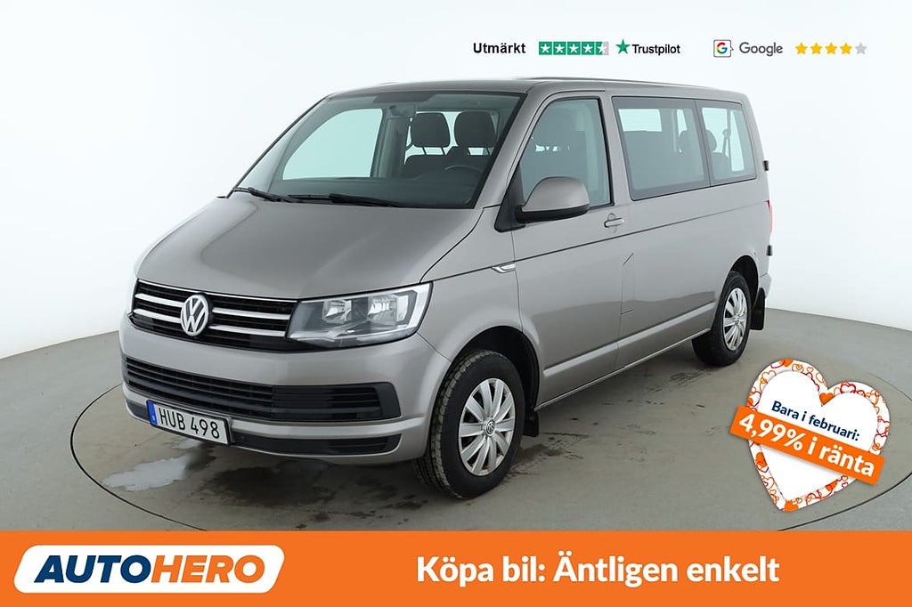 Volkswagen Caravelle 2.0 TDI Comfortline / Värmare, Dragkrok, 9-s...