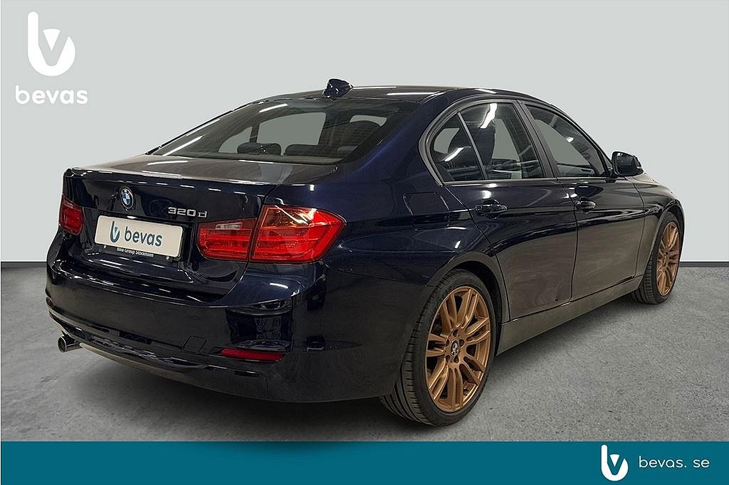 BMW 320 D F30, Automat, Comfortpkt, siktpkt, 1 BRUKARE