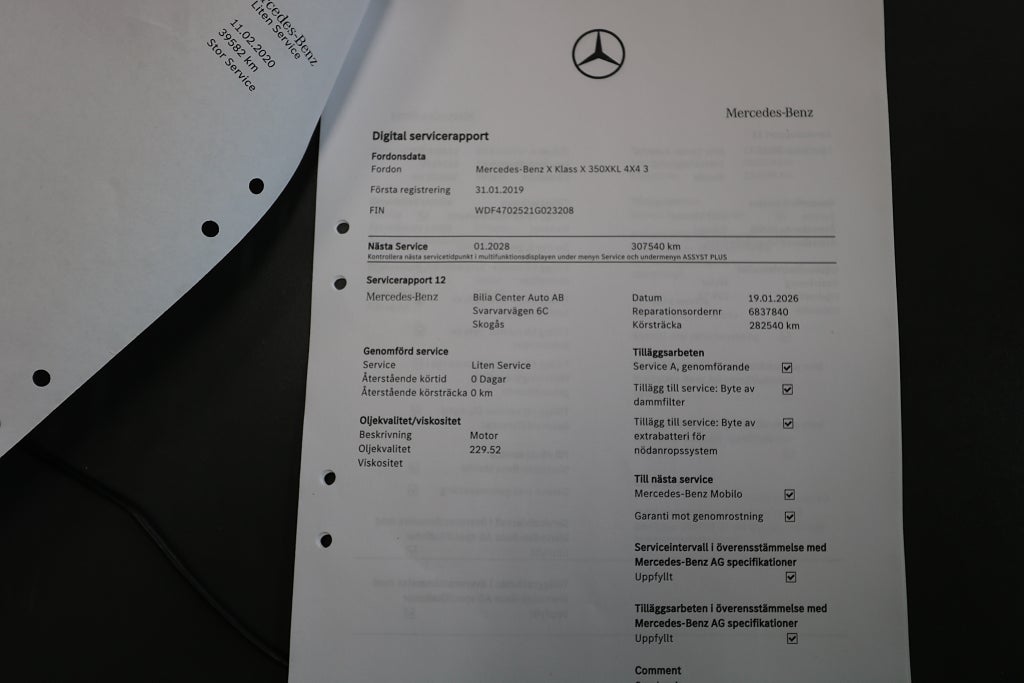 Mercedes-Benz X350 d 2019 - miniatyr 22