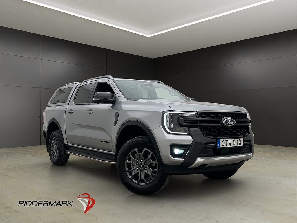 Ford ranger Wildtrak e-4WD 3.0 240hk Cockpit Värm Drag Moms