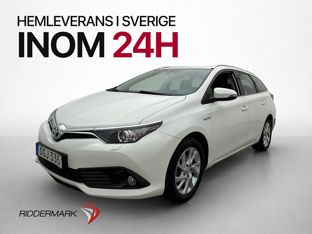 Toyota Auris TS Hybrid Active Kamera 360kr skatt 0.36l/mil