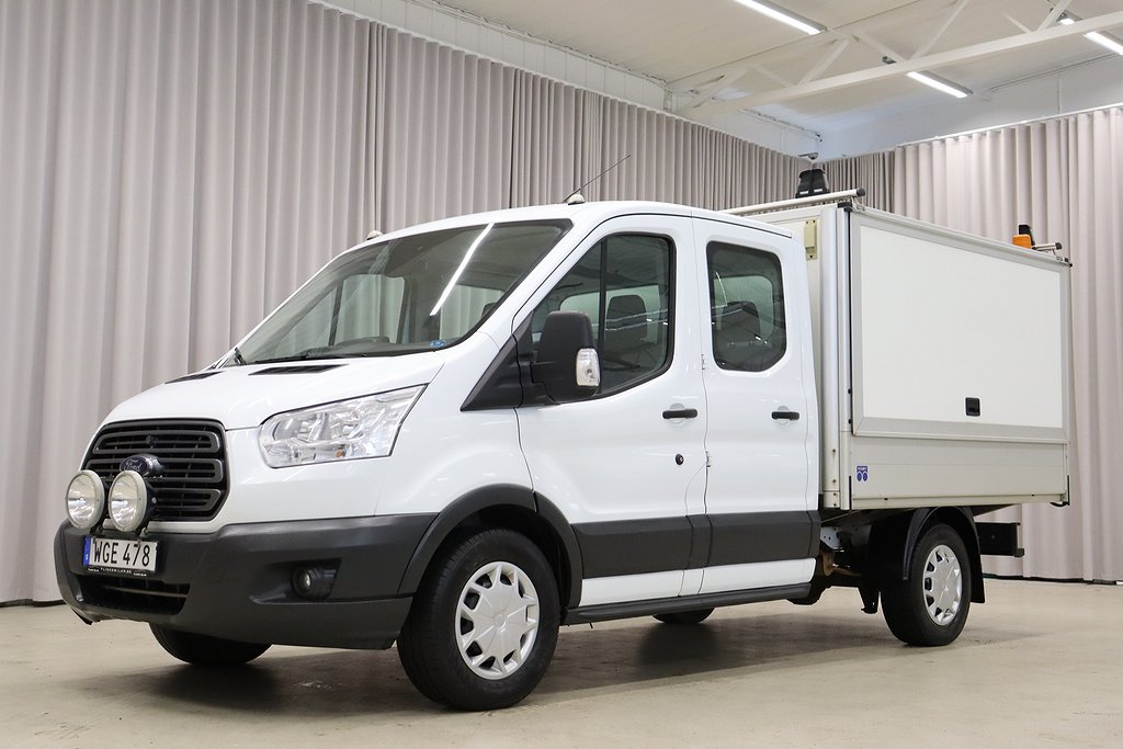 Ford Transit 350 AWD 170HK Dubbelhytt Kåpa EnÄgare Leasebar