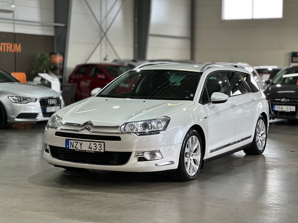 Citroën C5 Tourer 2.2 HDi Massage Navi Drag 204hk