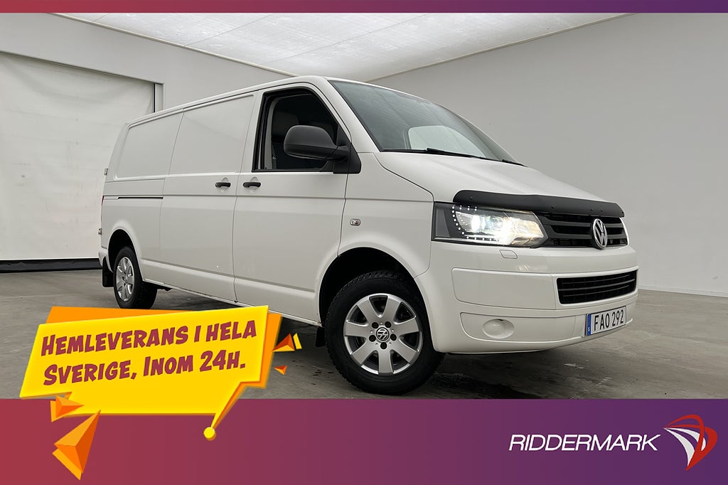 Volkswagen Transporter L2 2.0TDI Fjärr-Värmare PDC Dragkrok