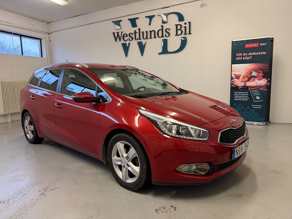 Kia Ceed SW 1.6 CRDi EX Comfort | M-Värm | Farthållare | BT | Fullserv