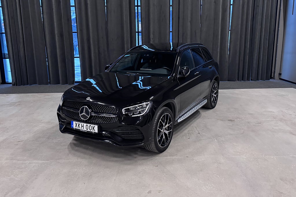 Mercedes-Benz GLC 300 de  4M|AMG|Night|Panorama|360°|Dragkrok|Moms|