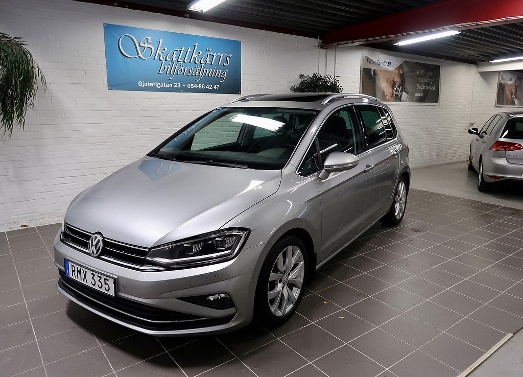 Volkswagen Golf Sportsvan 1.5 TSI 150 HK Pluspaket/ Glastak 