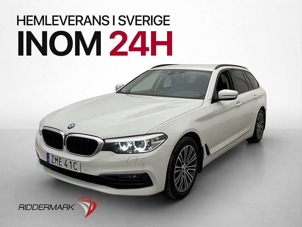 BMW 520 d xDrive Drag Skinn Värmare Kamera HiFi Cockpit