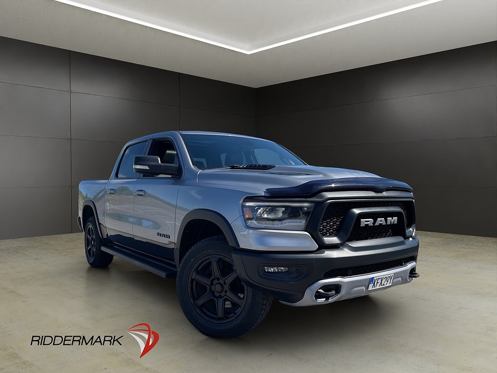 Dodge RAM Rebel 5.7 4x4 Drag Luft Skinn H/K Pano Diff MOMS