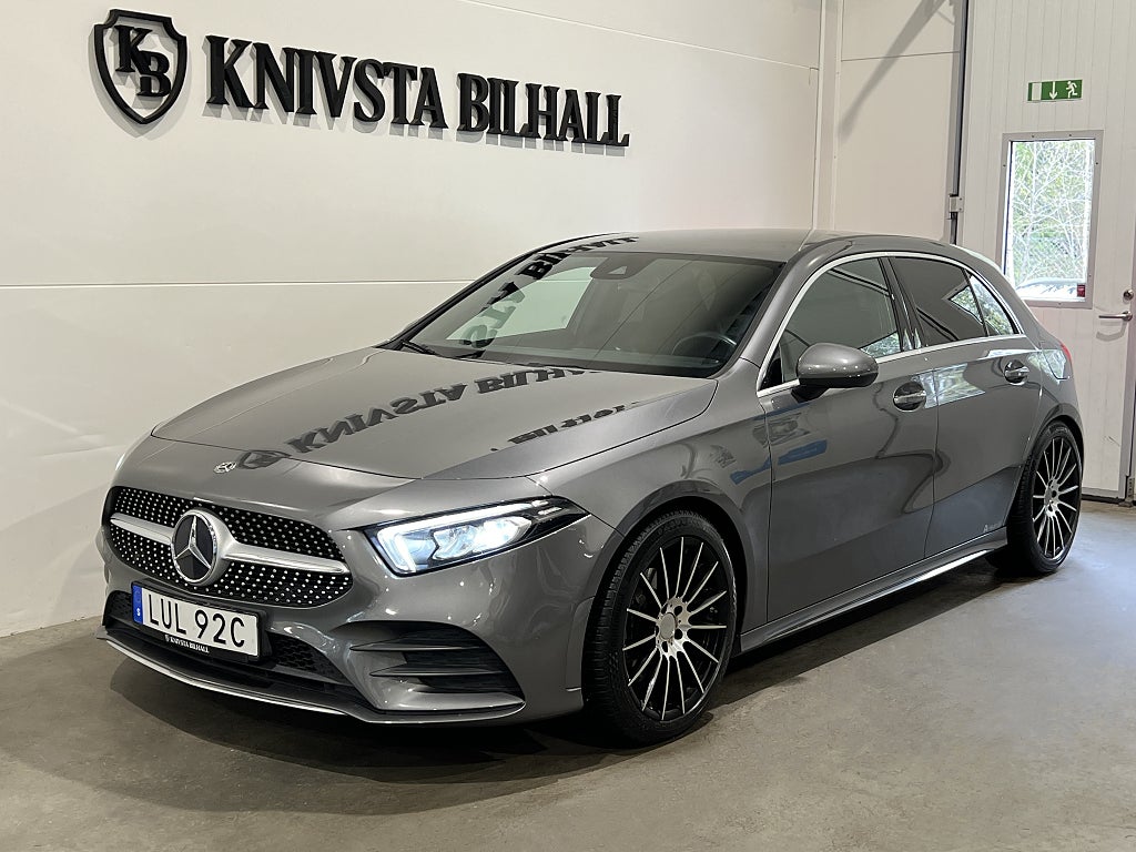 Mercedes-Benz A 180 7G-DCT AMG Line 1Ägare Lågmil 136hk