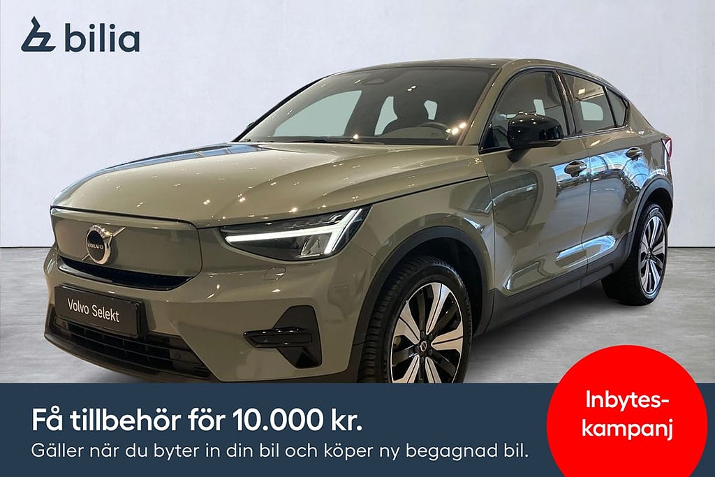 Volvo C40 Recharge Core, Värmepump, Klimatpaket, Inbytesk...