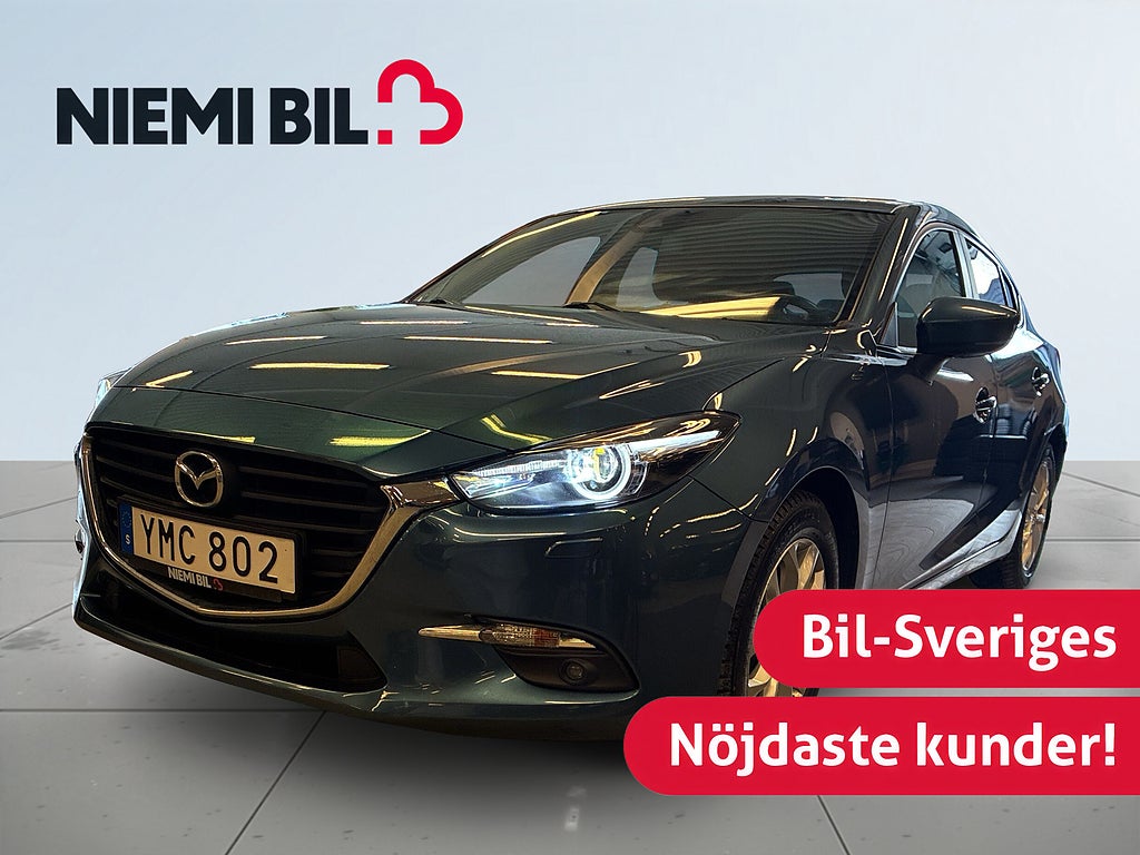 Mazda 3 Sport 2.0 SKYACTIV-G 10 Års gar./Drag/MoK/P-Sens/S&V
