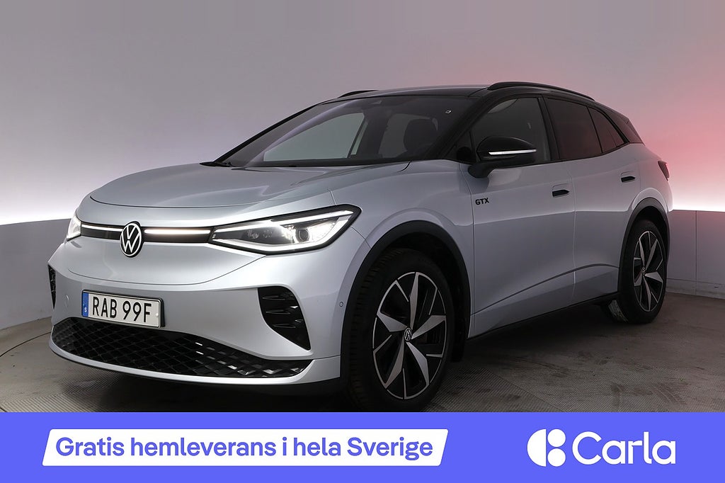 Volkswagen ID.4 GTX Drag Pano Kamera AdapFarth Värmepump