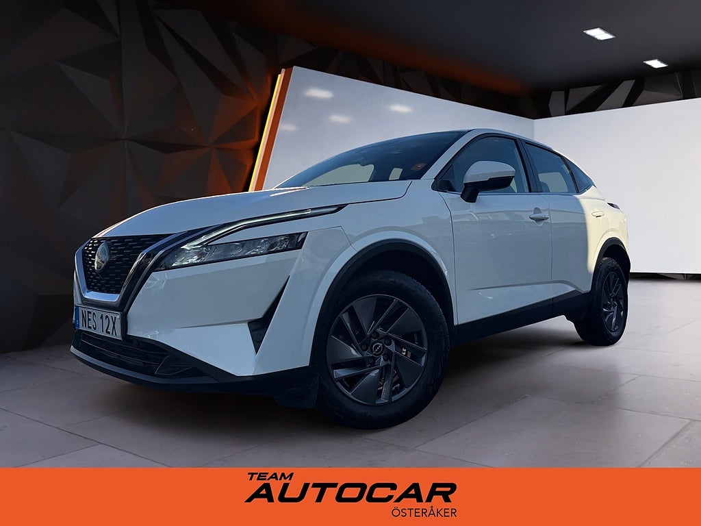 Nissan Qashqai Acenta 1.3 DIG-T Backkamera AppleCarplay Sensorer bak