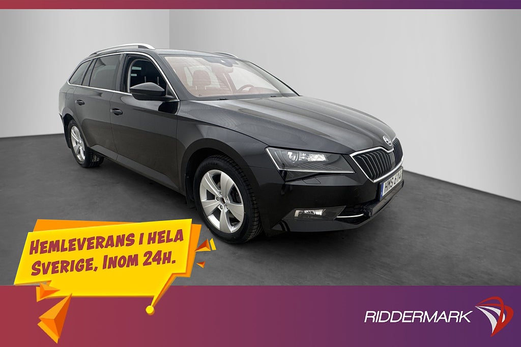 Skoda Superb Kombi 2.0 TDI 4x4 Style Värmare Drag Canton