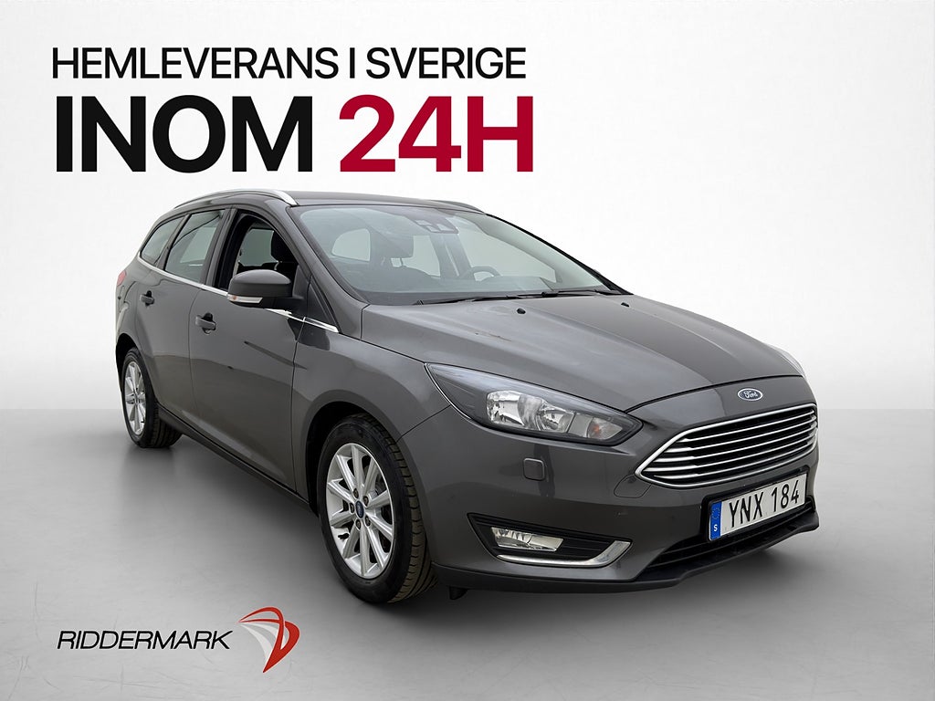 Ford Focus 125hk Titanium Kamera Navi Rattvärme Farthållare