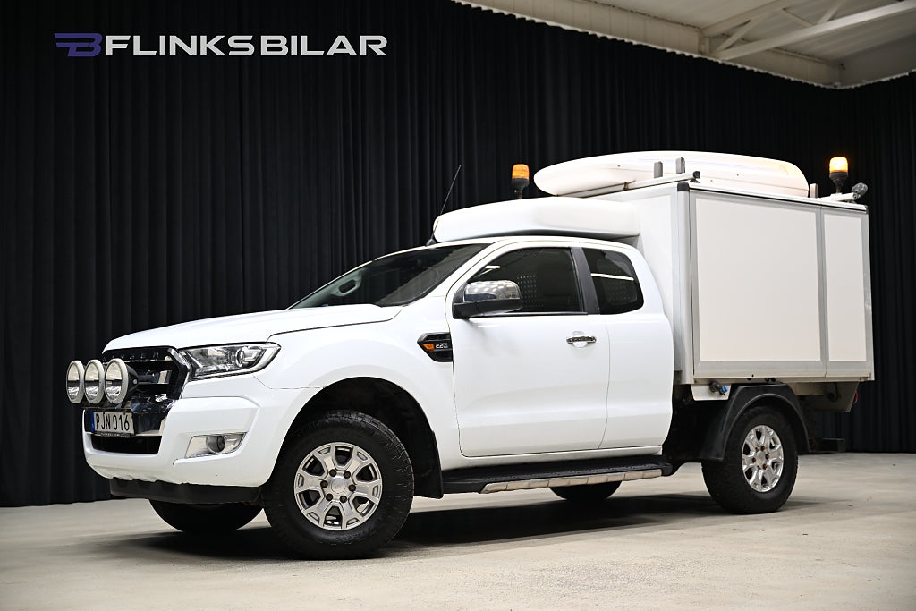 Ford Ranger 2.2 TDCi 160HK Servicebil|Inredd|Inverter|Kåpa|SeUTR!!