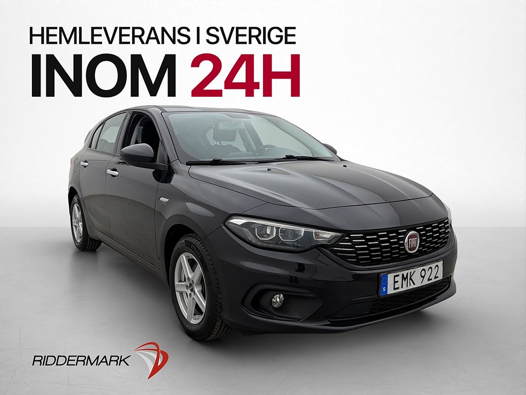 Fiat Tipo 1.6 E.Torq 110hk Lounge P-Sensorer Bluetooth