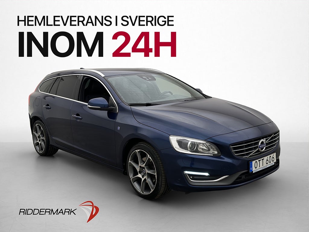 Volvo V60 D4 Ocean Race Kamera Navigation Rattvärme Dragkrok