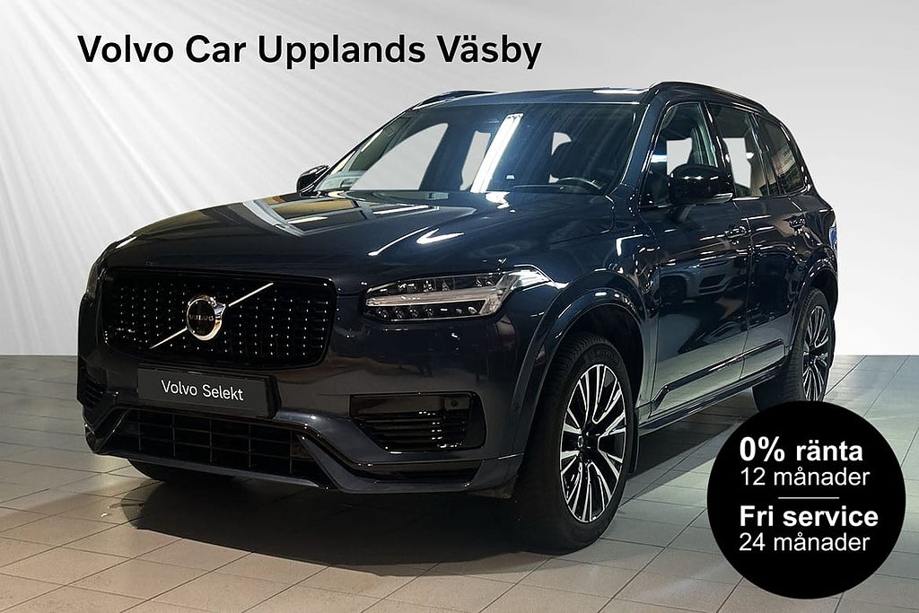 Volvo XC90 7 Säten Recharge T8 Ultimate Dark (SELEKT) 0% Ränta