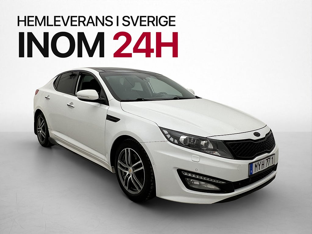 Kia Optima 1.7 136hk Executive Panorama Värmare Kamera Skinn