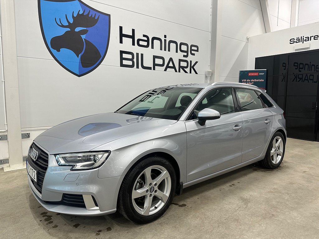 Audi A3 Sportback 1.5TFSI/ SUPERDEAL 3,95%/ Cockpit /Värmare