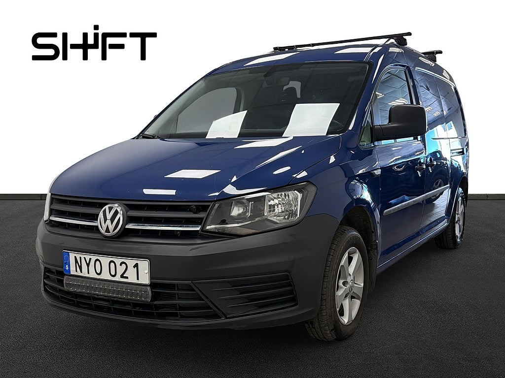 Volkswagen Caddy Maxi Van 2.0 TDI BMT 102hk Drag Parkvärmare MV SoV Nyservad