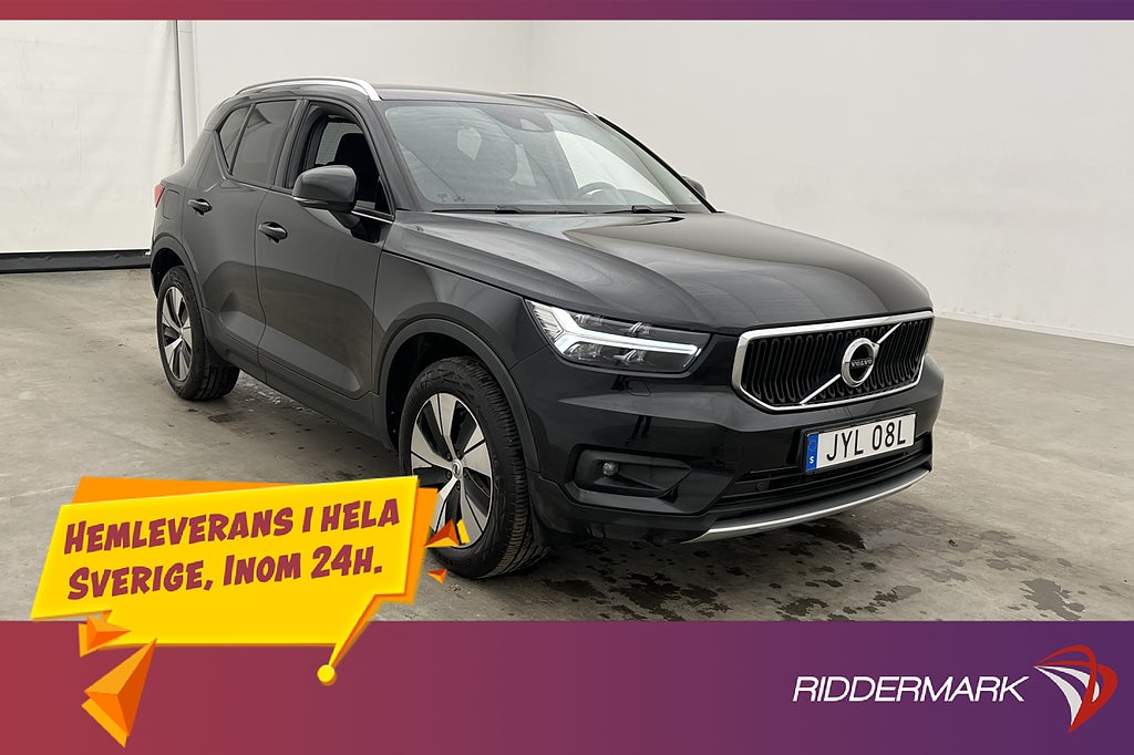 Volvo XC40 T3 163hk Momentum Pro Kamera Drag CarPlay Navi