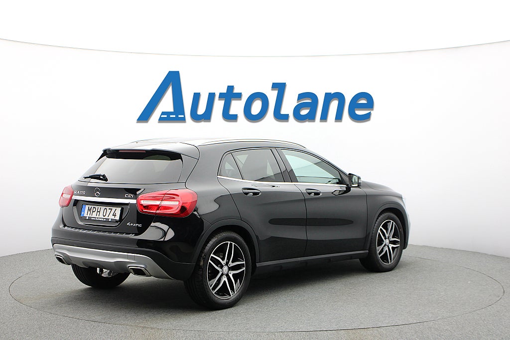 Mercedes-Benz GLA 220 D 4MATIC, Dragkrok, Värmare, Backkamera 170hk