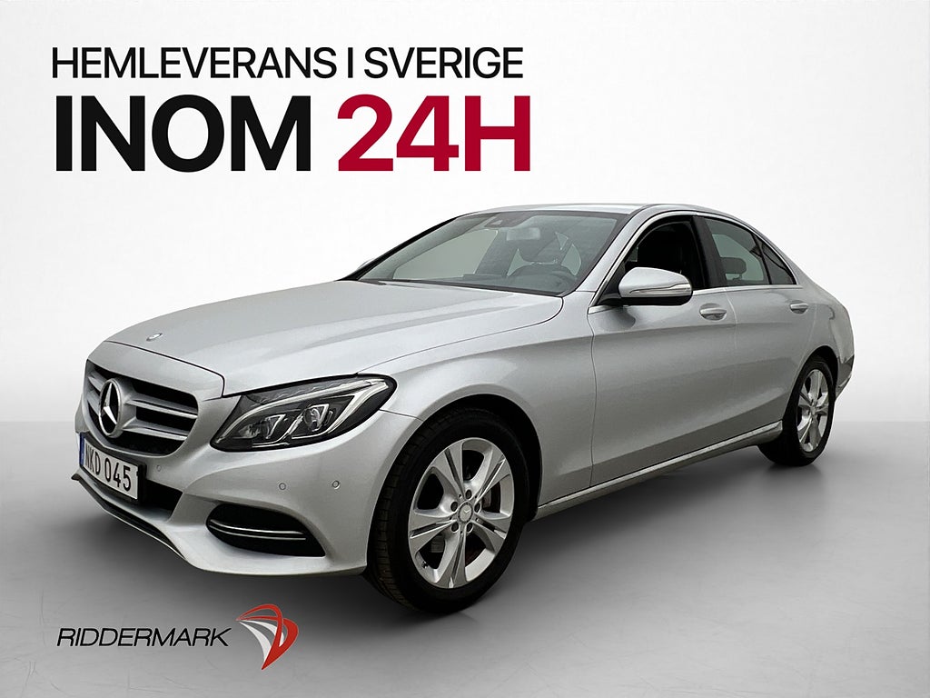Mercedes-Benz C 200 7G-Tronic 184hk Avantgarde Navi Sensorer
