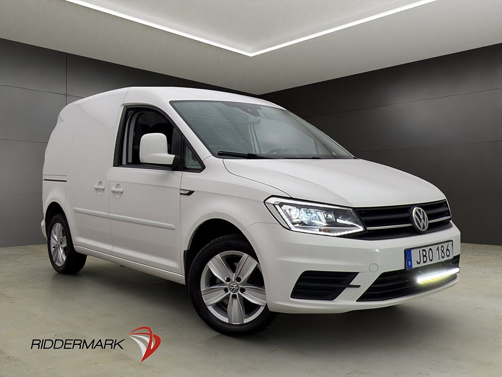 Volkswagen Caddy 2.0TDI Värm PDC Drag LED 2xDörrar CARPLAY