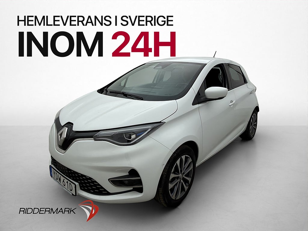 Renault Zoe R135 52 kWh 136hk FRIKÖPT BATTERI Intens Kamera