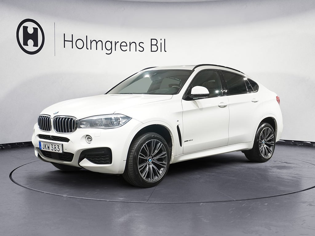 BMW X6 xDrive40d 3,65% ränta xDrive 40d M-Sport HUD Navi PDC B-Kamera L