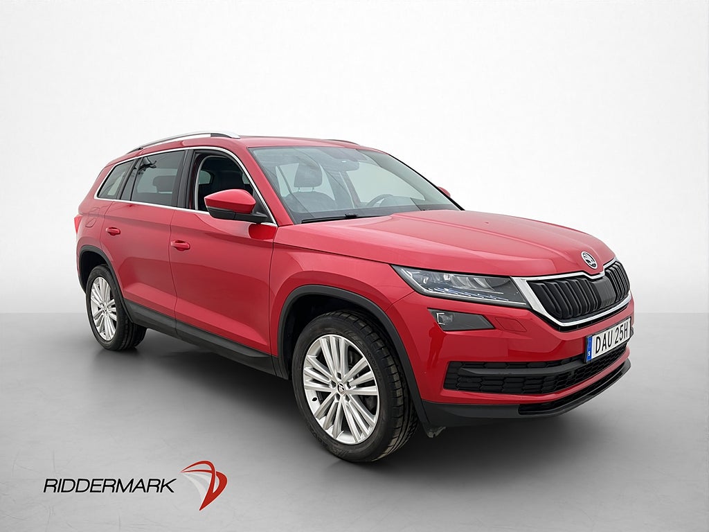 Skoda Kodiaq Business 7-Sits Pano Värmare Läder Kamera Drag