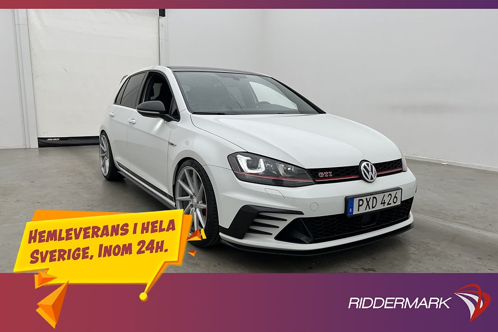 Volkswagen Golf GTI Clubsport 265hk Skalstolar Milltek