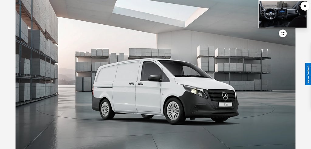 Mercedes-Benz Vito 116 CDI Skåp Lång PRO