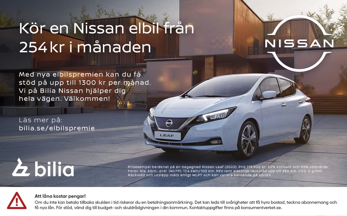 Nissan Leaf N-Connecta/Rattvärme 2023, bild 2/59