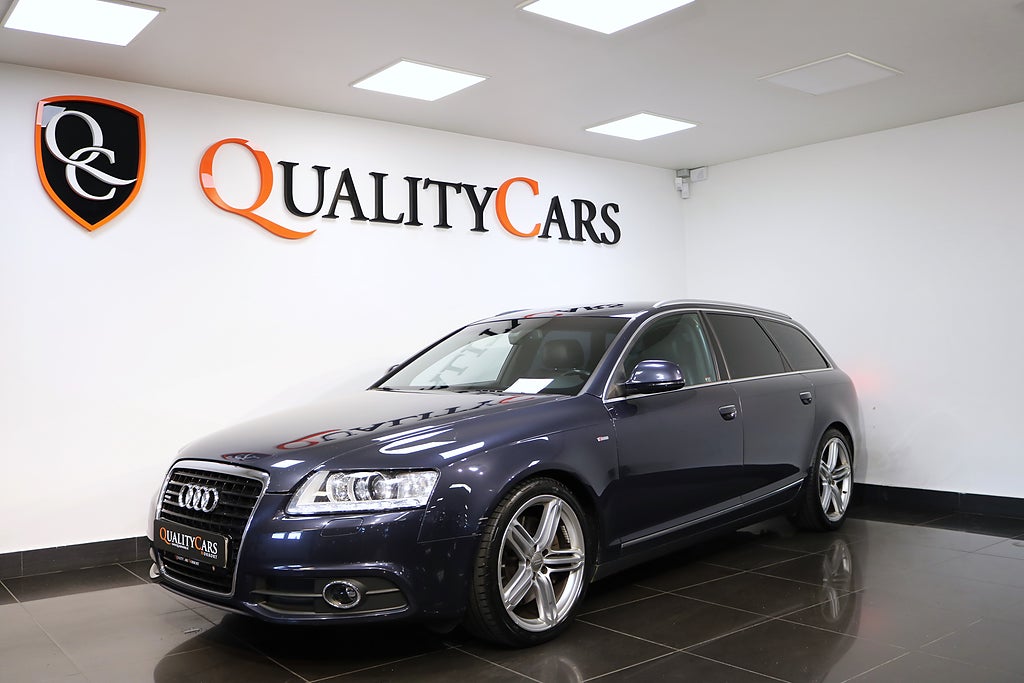 Audi A6 Avant 3.0 TFSI quattro S Line / Dragkrok/ Svensksåld