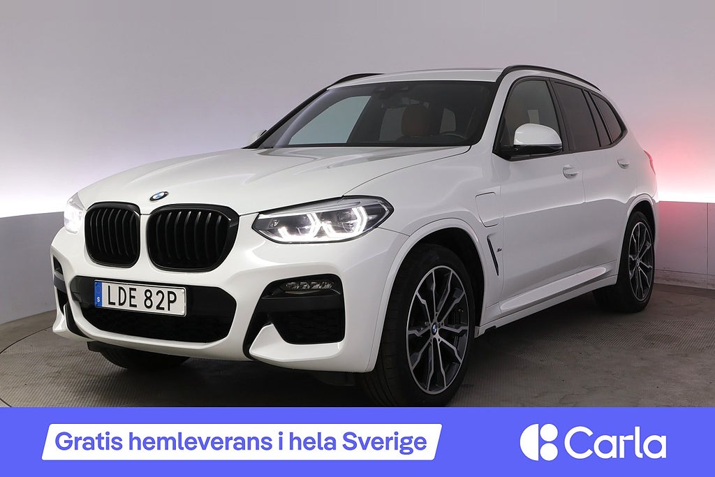 BMW X3 xDrive30e M-Sport Pano Drag Navi Farthållare Värmare