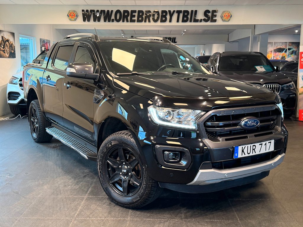 Ford ranger Dubbelhytt 2.0 Bi-Turbo 4x4 Wildtrack Gps Värmare