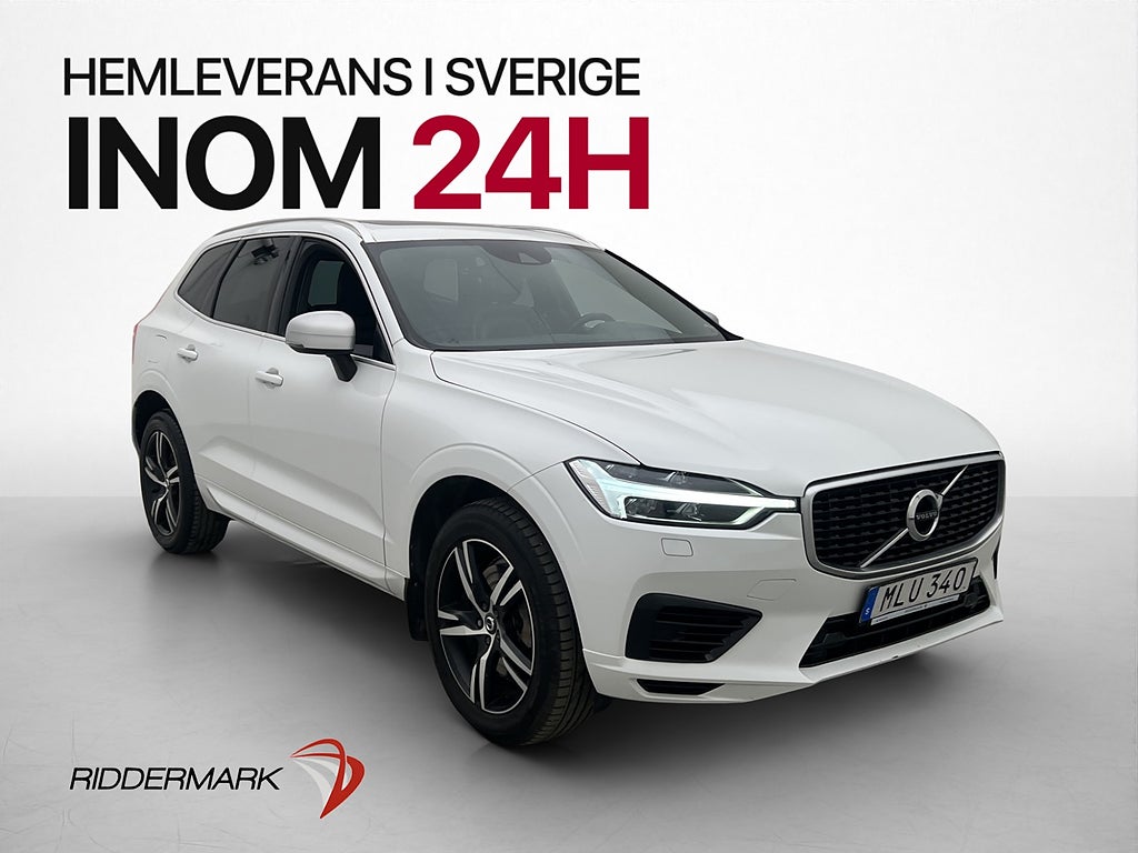 Volvo XC60 Recharge T8 AWD R-Design Pano Värm VOC Drag MOMS