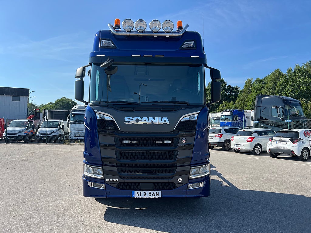 Scania R650 6x2 Lastväxlare, Euro 6