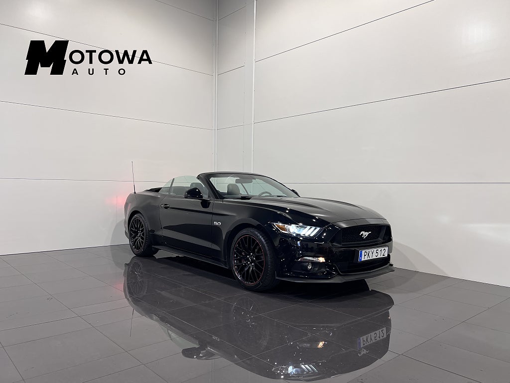 Ford Mustang GT Convertible SelectShift 1 ägare Armytrix Euro 6