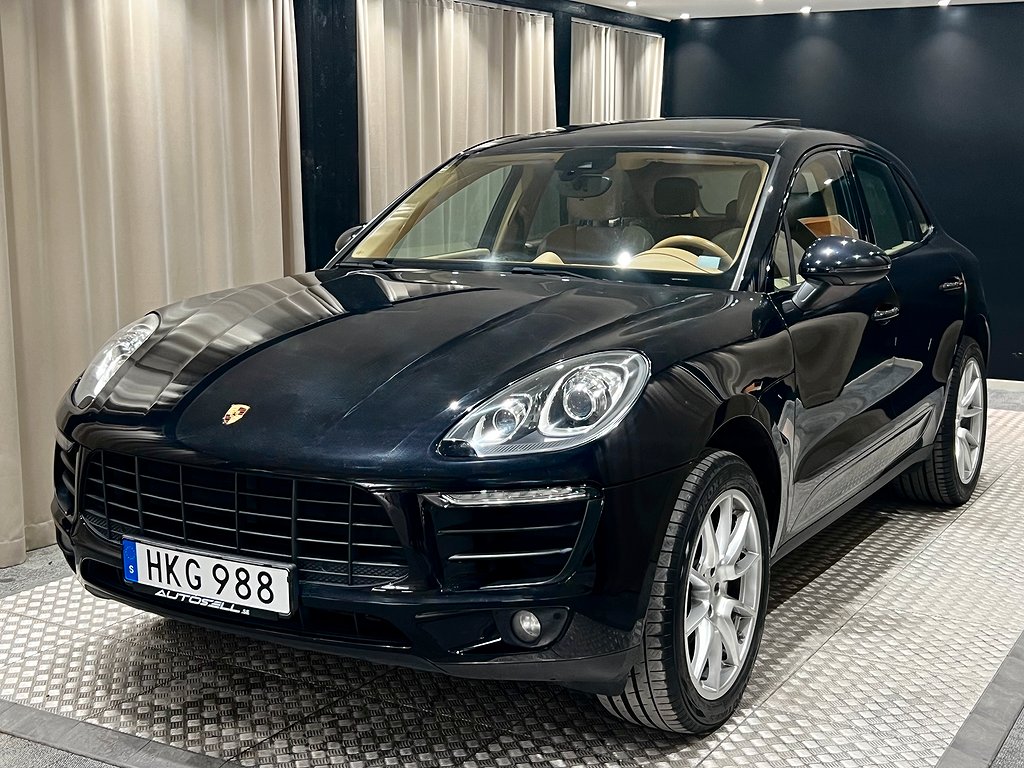 Porsche Macan S Sport Chrono PDK 258hk, BOSE, Fullutrustad