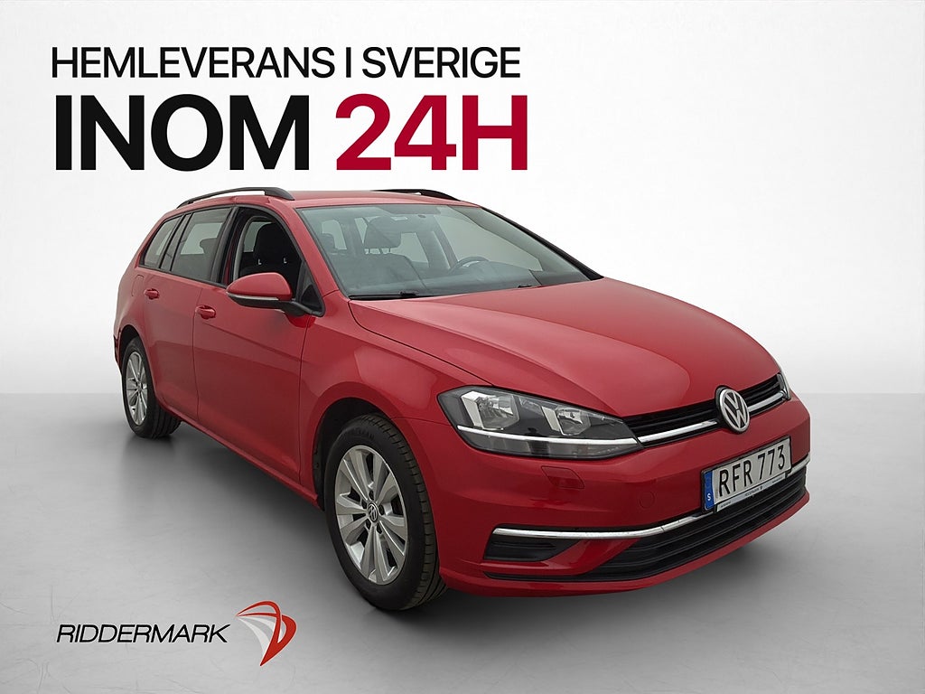 Volkswagen Golf TDI 116hk Kamera CarPlay Adpt-Fart