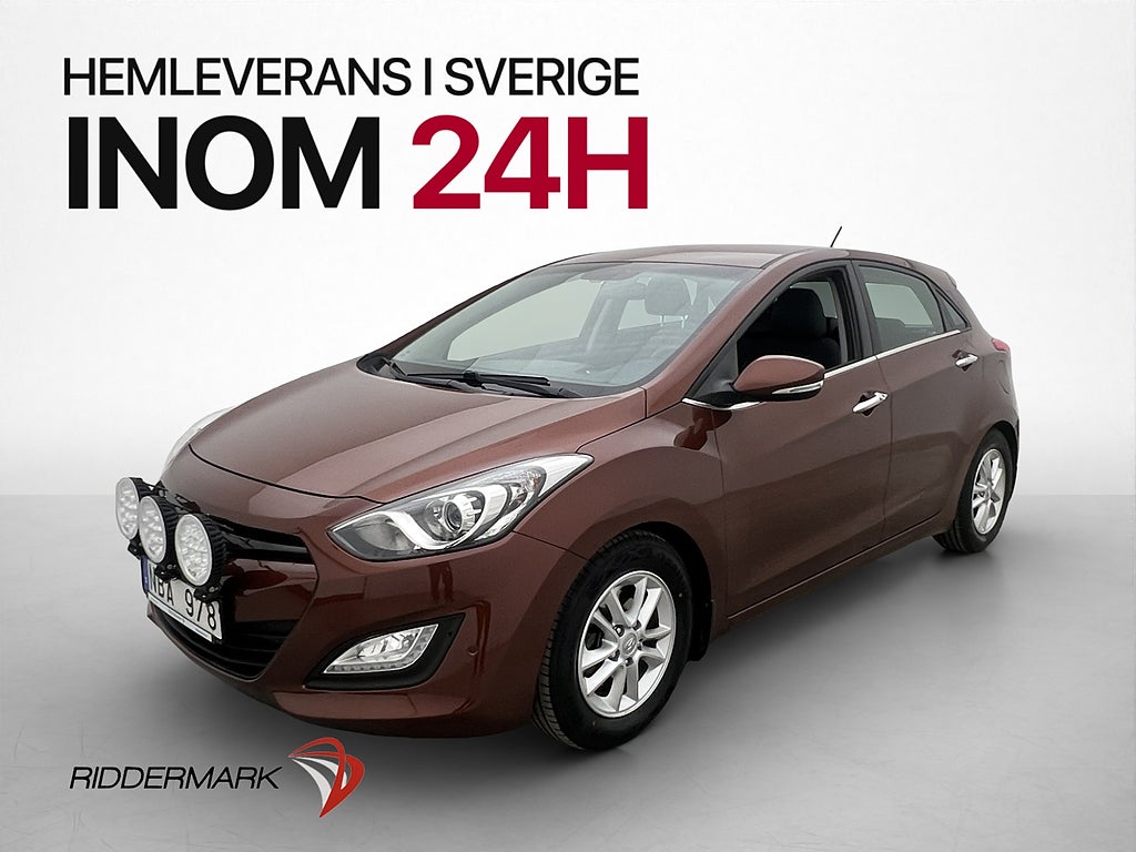 Hyundai i30 1.6 CRDi Premium Kamera Rattvärme Sensorer