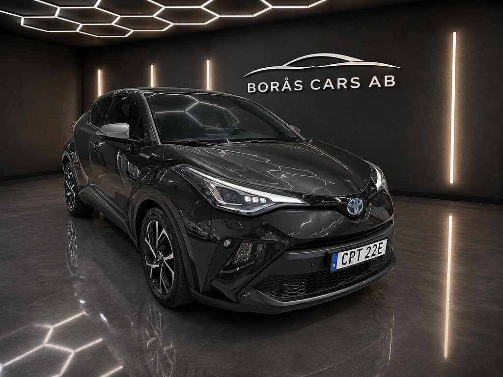 Toyota C-HR Hybrid CVT (122hk)*900kr/mån*dragkrok*Nybesk*