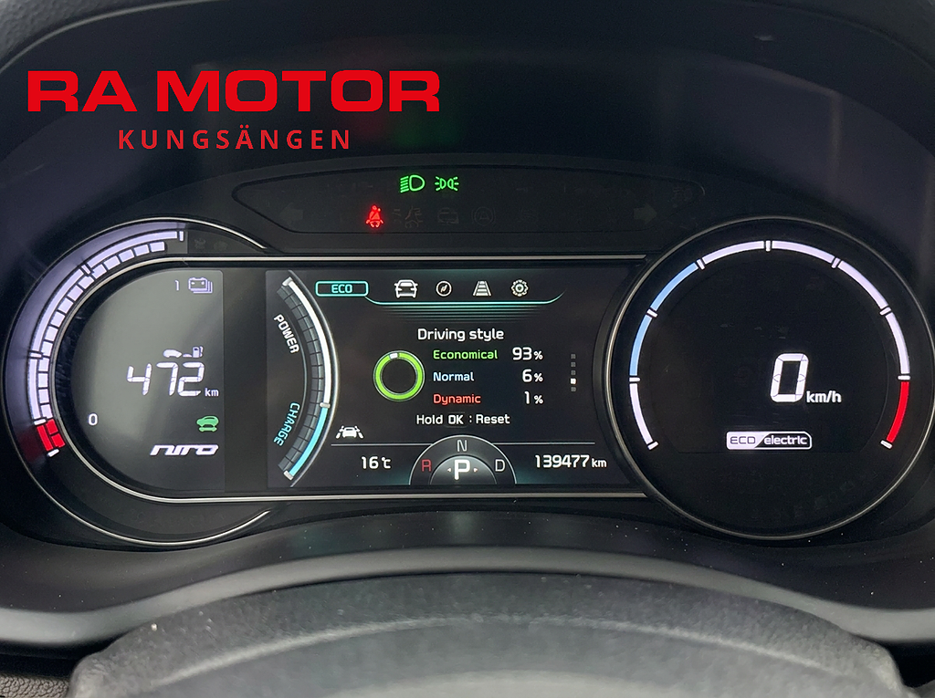 Kia Niro E-Niro 204hk | Advance Plus Tech | Taklucka | 100% SOH 2019