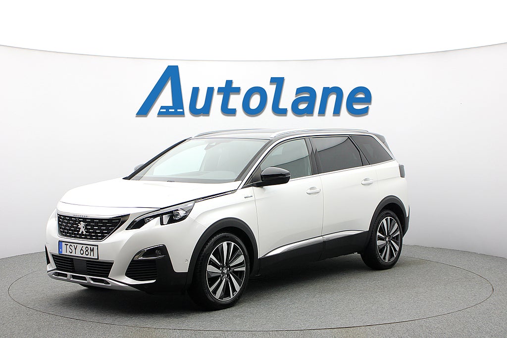 Peugeot 5008 2.0 BlueHDi 7-sits, Dragkrok, Focal, Massage 177hk