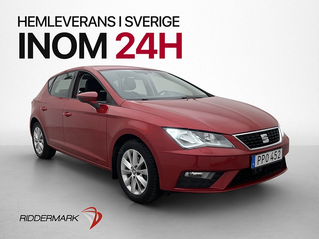 Seat Leon TSI 110hk Style M/K-Värmare P-Sensorer Bluetooth